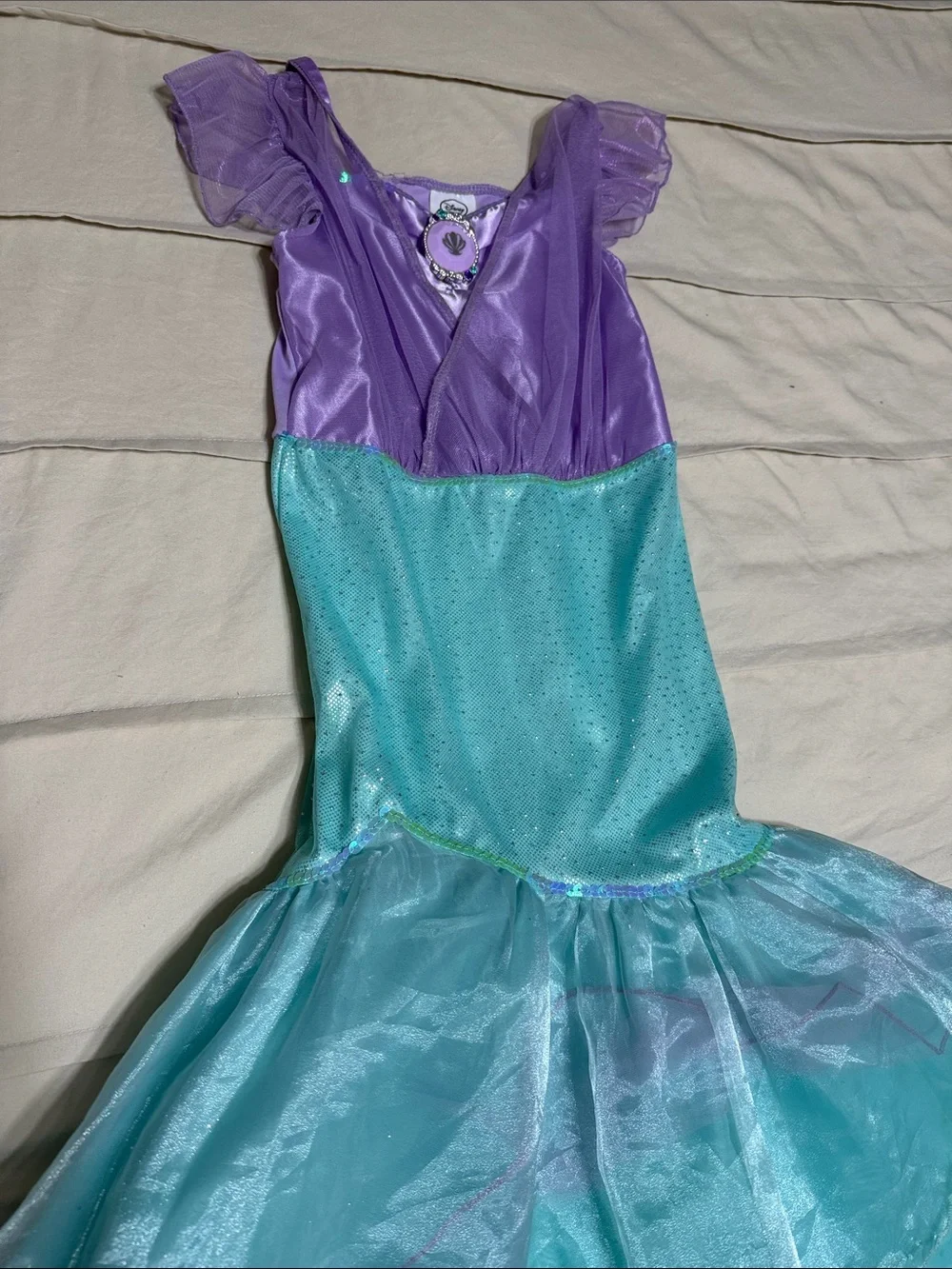 Disney Purple and Aqua Mermaid Dress Costume